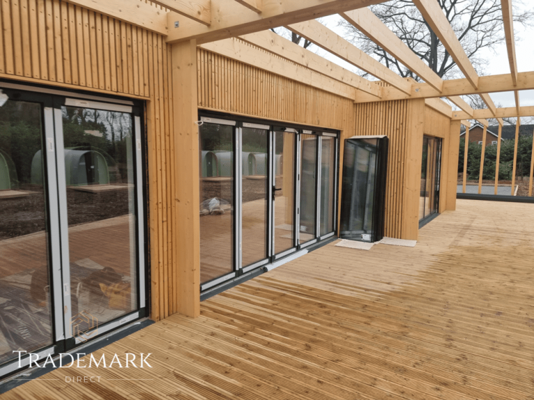 Wooden Clad Building